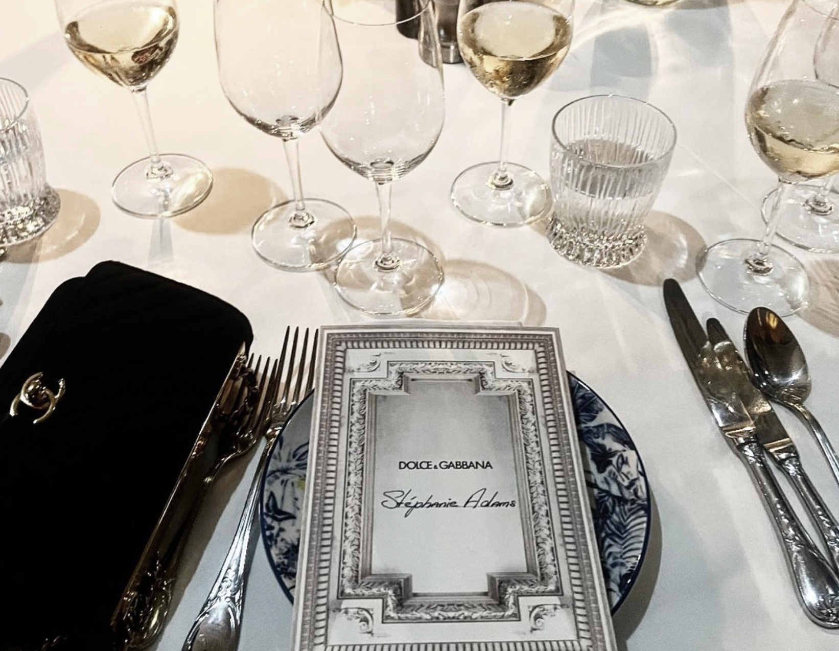 Dolce & Gabbana Dinner